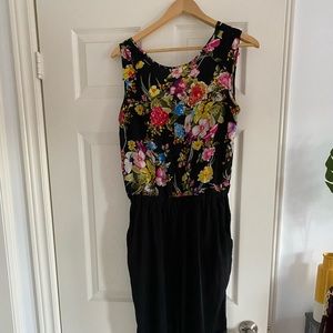 Floral jumpsuit